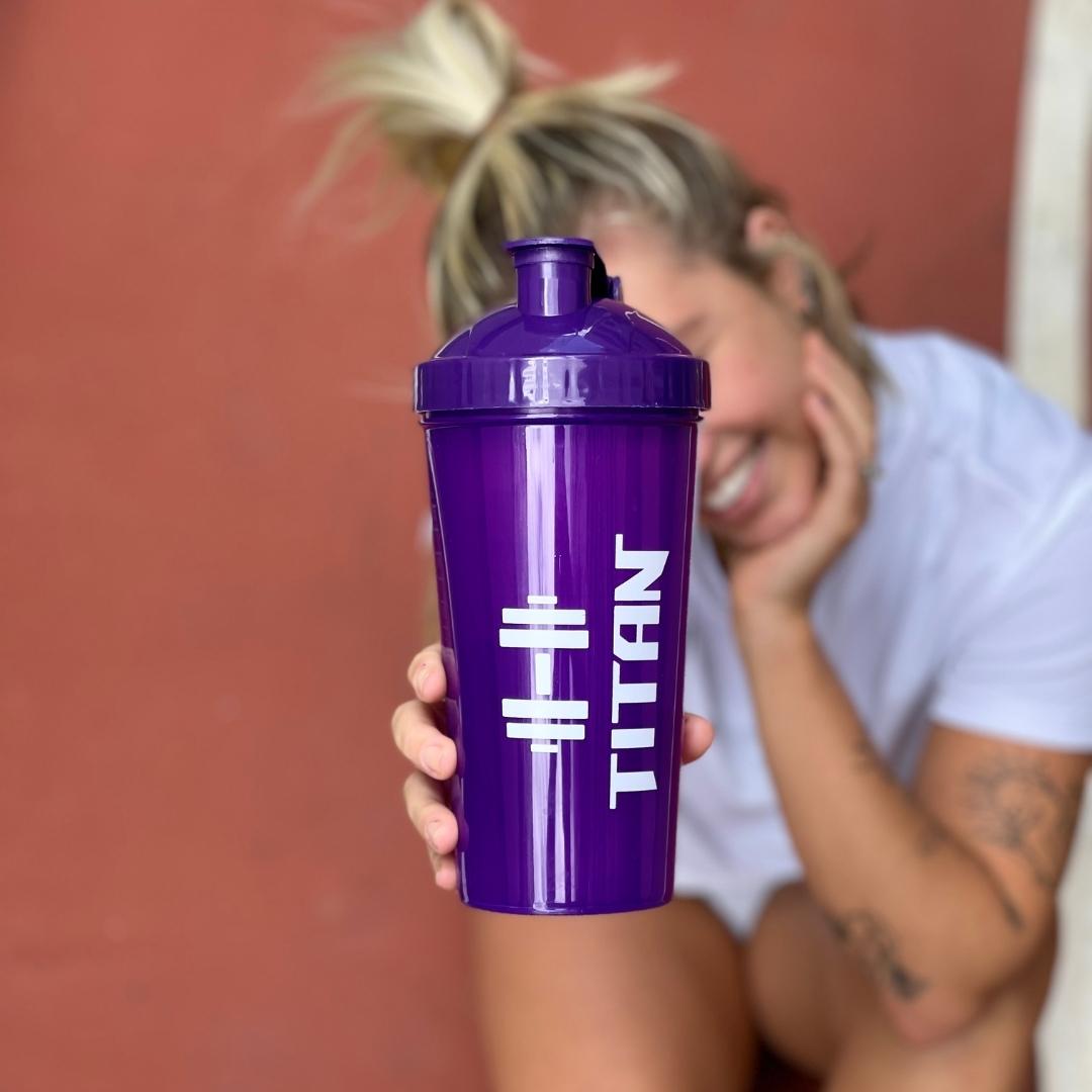 Coqueteleira roxa Titan - 600ml - Image 3